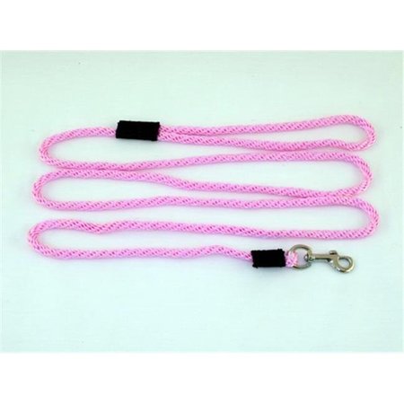 SOFT LINES Soft Lines P10406HOTPINK Small Dog Snap Leash 0.25 In. Diameter By 6 Ft. - Hot Pink P10406HOTPINK